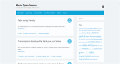 Desktop Screenshot of music-open-source.com